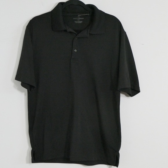 Grand Slam Other - Grand Slam Mens Polo L Black Performance Golf Athleisure‎ Classic Minimalist